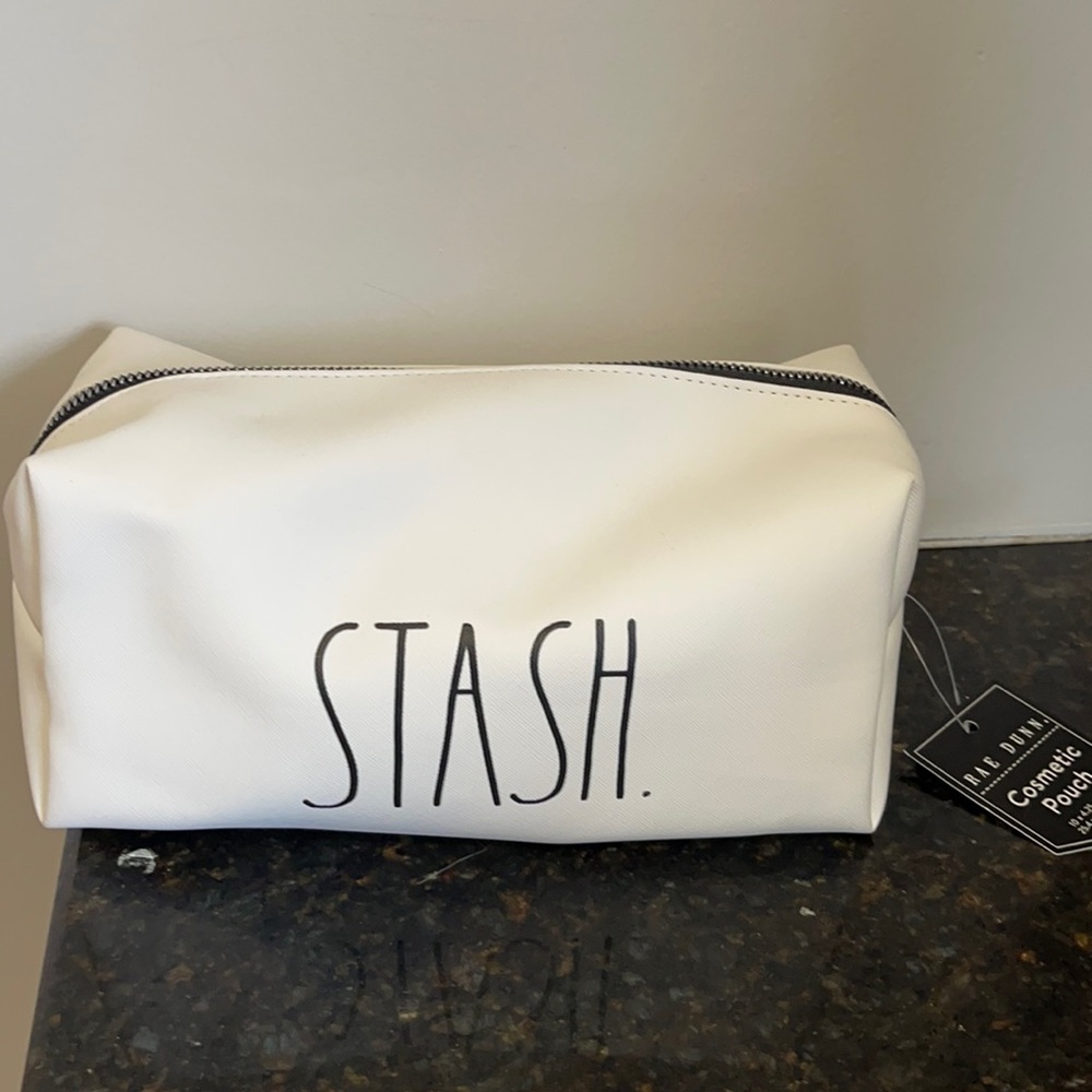 Rae Dunn - STASH - cosmetic pouch